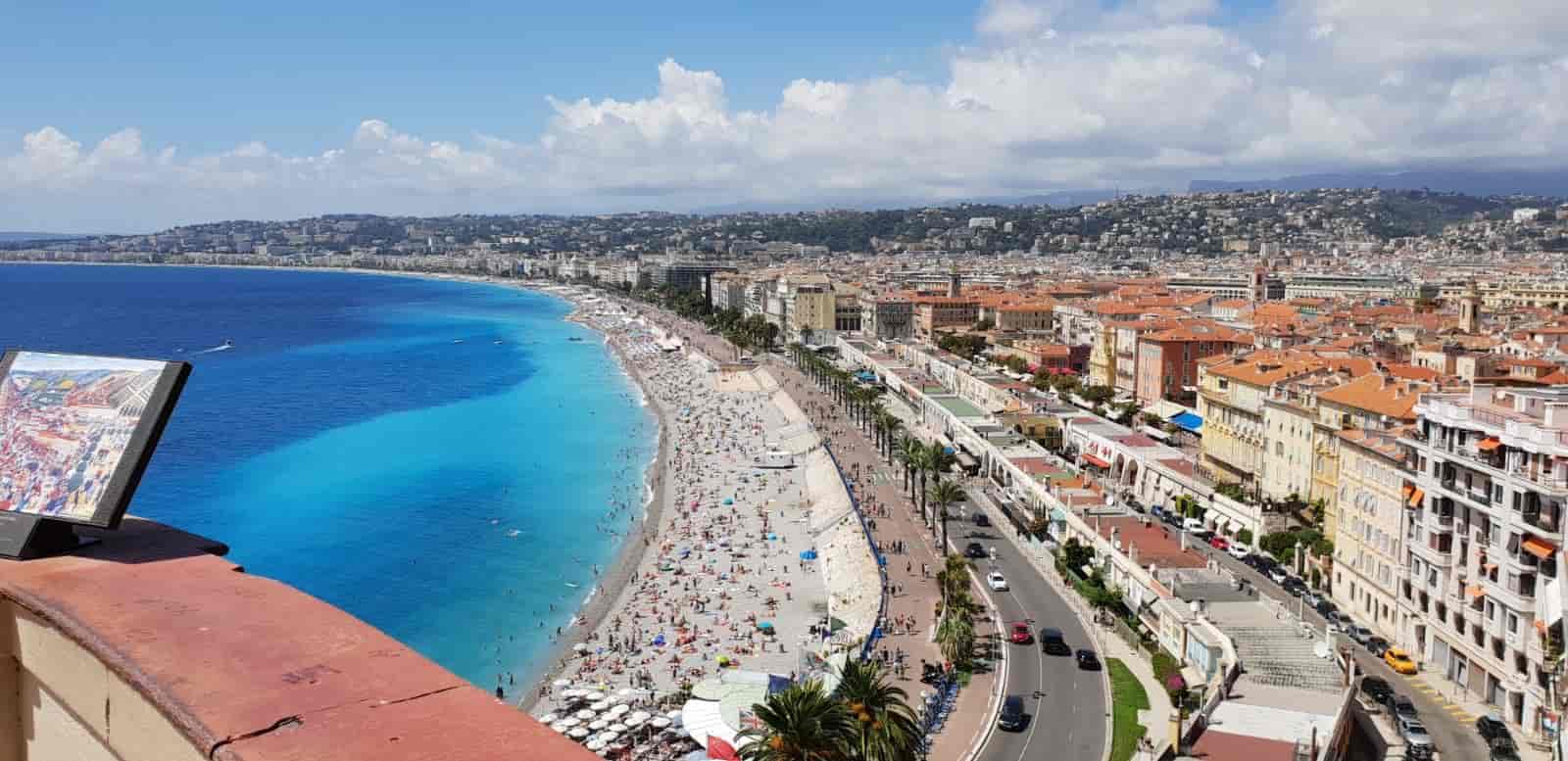 View of Nice France